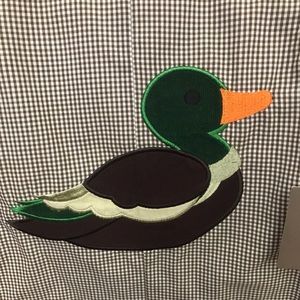 Infant Boy’s Duck Embroidered Longall